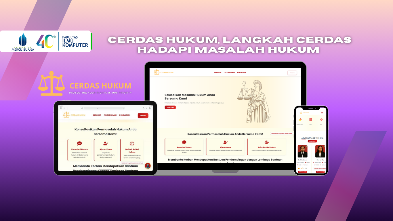 Platform Web Konsultasi Cerdas Hukum